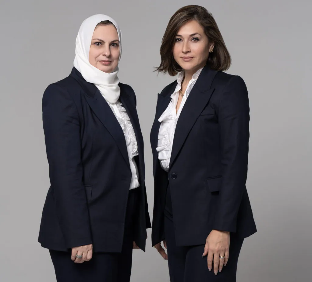 Maab Tawfiq and Rasha Nadeem of BHC Law Firm